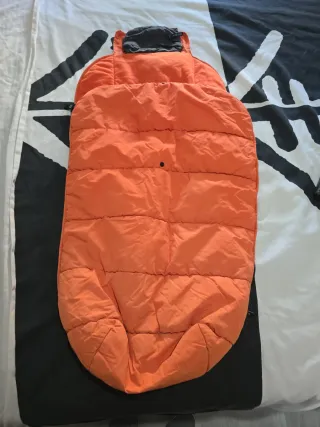 Saco de bebé invierno naranja
