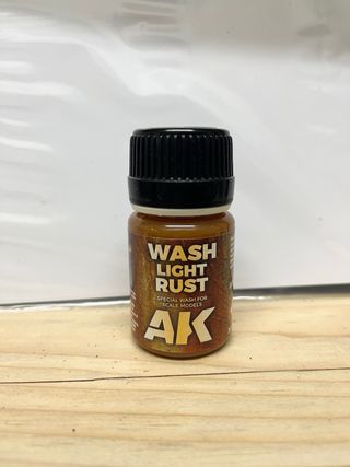AK Interactive Wash Light Rust 35ml