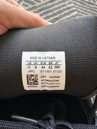 Adidas XLG Runner Deluxe Zapatillas Negras