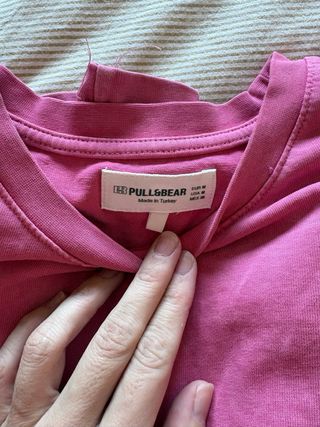 Remera Pull&Bear Fucsia Talle M
