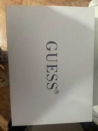 Bolso Guess Monogram Beige y Marrón