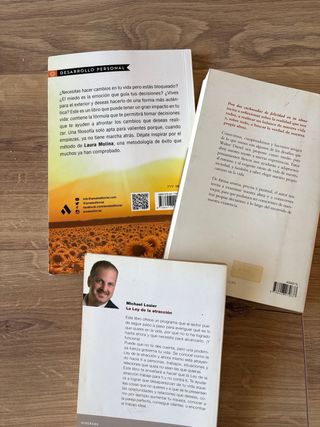 Pack 3 libros de crecimiento personal