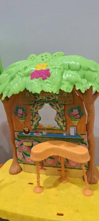 Lote Enchantimals: Casa Árbol+Coche+Muñeca+Animal