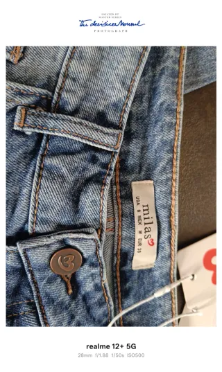 Milas Jeans Straight Fit Vintage Wash