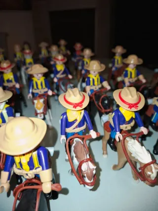 Lote Playmobil Caballeros Nordiatas