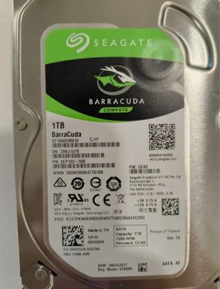 Disco Duro Seagate Barracuda 1TB