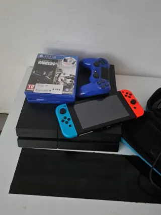 Lote Consolas PS4, Switch y Accesorios
