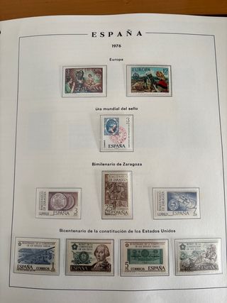 Sellos España 1976