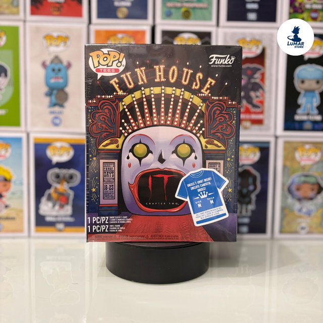Set Funko Pop! 830 Pennywise + Camiseta M (IT 2)