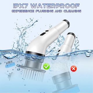 Limpiador Eléctrico Giratorio 9 Cabezales