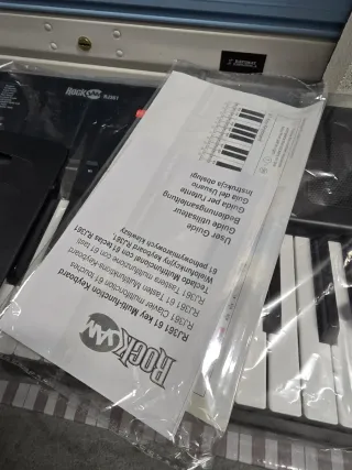 Teclado Rockjam 61 teclas RJ361