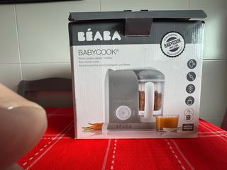 Babycook Béaba Robot Cocina Vapor/Mixer Gris