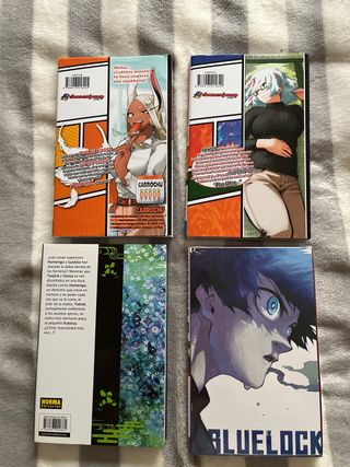 Pack MangasMHA 26-27Demon Slayer 13 y Bluelock 20