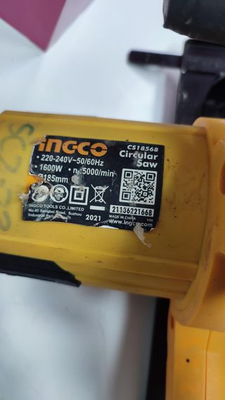 Sierra Circular INGCO CD18568