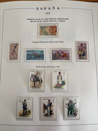 Sellos España 1976