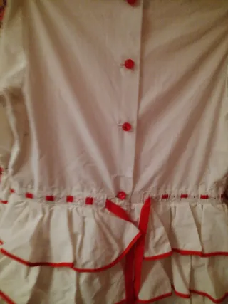 Vestido niña volantes, de Sevilla