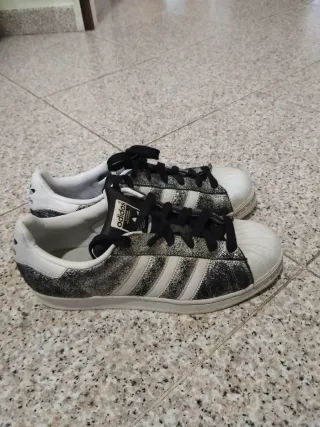 Adidas Superstar Argento Donna Tg 38