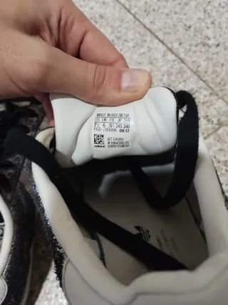 Adidas Superstar Argento Donna Tg 38