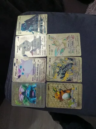 Cartas Pokémon Doradas GX VMAX