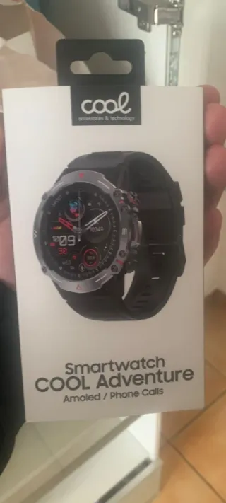Smartwatch COOL Adventure Negro/Plata