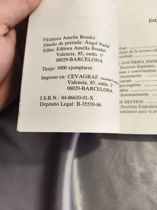 Libro espiritismo clásico – Ensayo general del esp