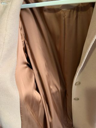 Cappotto Conbipel Beige Taglia 40