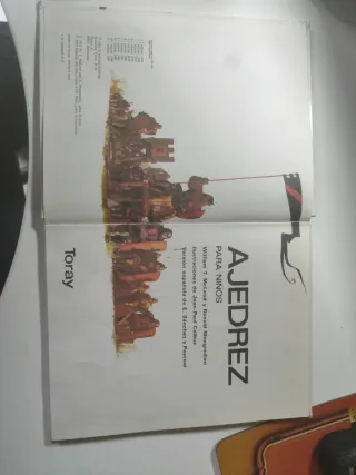 Libro AJEDREZ PARA NIÑOS Toray