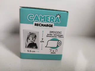 Cámara infantil con impresora térmica sin tinta