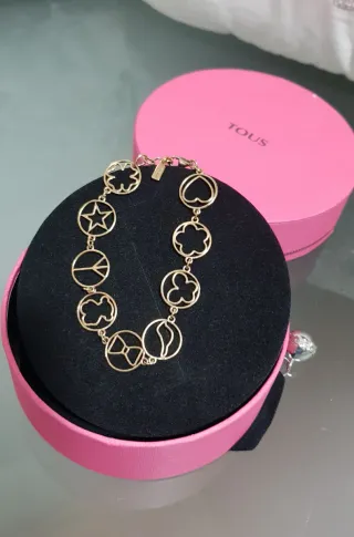 Pulsera Tous Universe Plata Vermeil