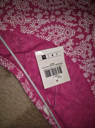 Vestido estampado paisley talla XL