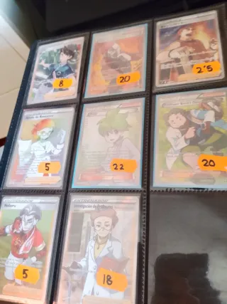 Cartas Pokémon Entrenador
