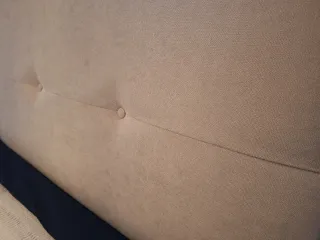 Cabecero tapizado cama 90cm beige (2) precio por 1