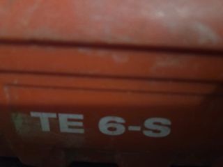 HILTI TE 6-S Martillo Perforador