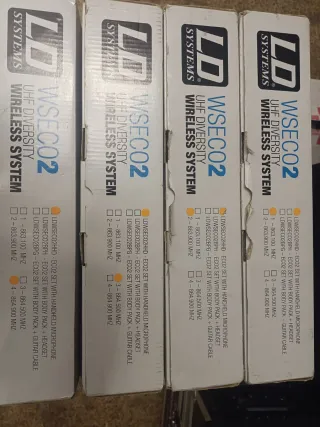 Sistema Inalámbrico LD Systems WSECO2