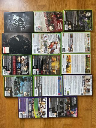 Lote di Giochi Xbox 360 PAL Spagna completi