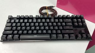 Teclado Alfanumérico Hyper X Alloy Fps Pro Blue Cherry