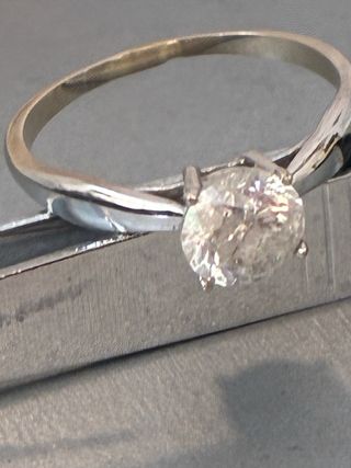 Anillo Oro 18k Diamante Natural 1.25 Ct