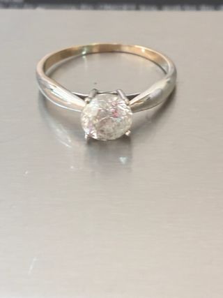 Anillo Oro 18k Diamante Natural 1.25 Ct