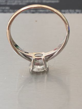 Anillo Oro 18k Diamante Natural 1.25 Ct