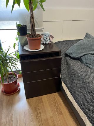 Canapé 90x190 con colchón, mesilla y cabecero