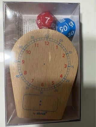 Set para aprender la hora ( Tampon y pizarra)