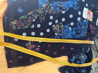 Blusa Desigual Tul Mangas Originales