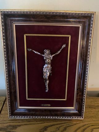 Cuadro Cristo enmarcado