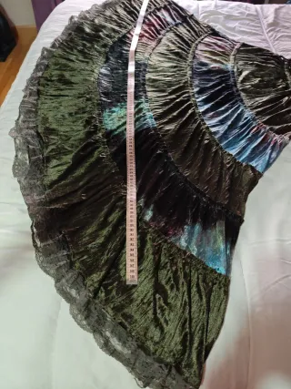 Maxi falda Bohemio/Gótico