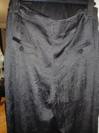 Calças clássicas pretas senhora