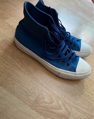 Converse azules altas