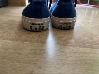 Converse azules altas