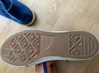 Converse azules altas