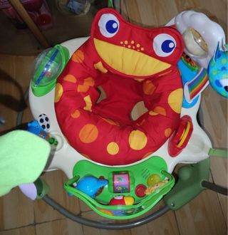 Saltador para bebé con diseño de rana