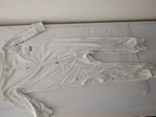 Pijama bebé blanco little bear T.86 / 18 meses.